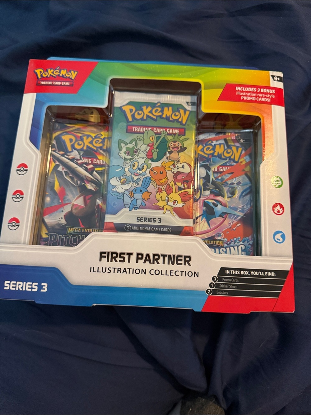 Pokemon First Partner Illustration Collection Series 3 - Blue, Red, Green